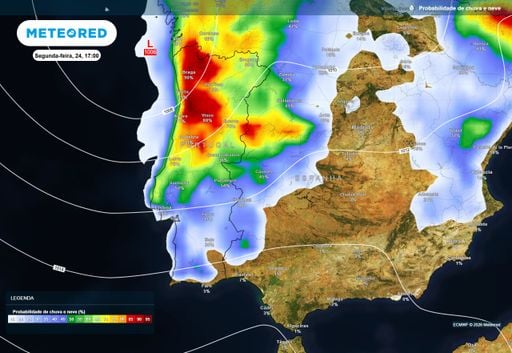 Depressão trará chuva e vento forte entre domingo e segunda-feira
