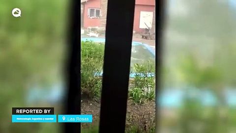 Granizadas catastróficas provocan el caos en Santa Fe y Córdoba, Argentina