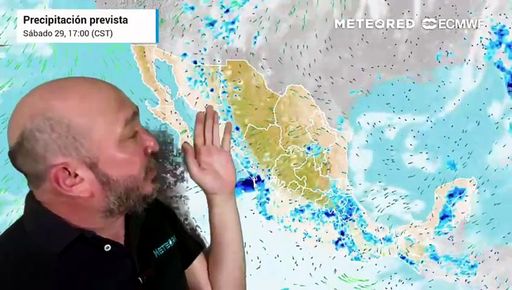 Lluvias intensas para este fin de semana, por Monzón mexicano y ondas tropicales