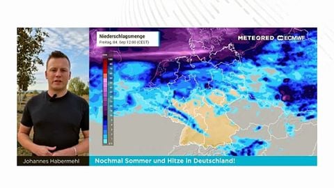 Nochmal Sommer und Hitze in Deutschland!