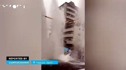 Graves inundaciones en la zona de Nagoya, Japón