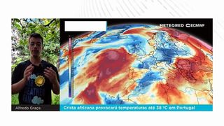 Crista africana provocará temperaturas até 38 ºC em Portugal
