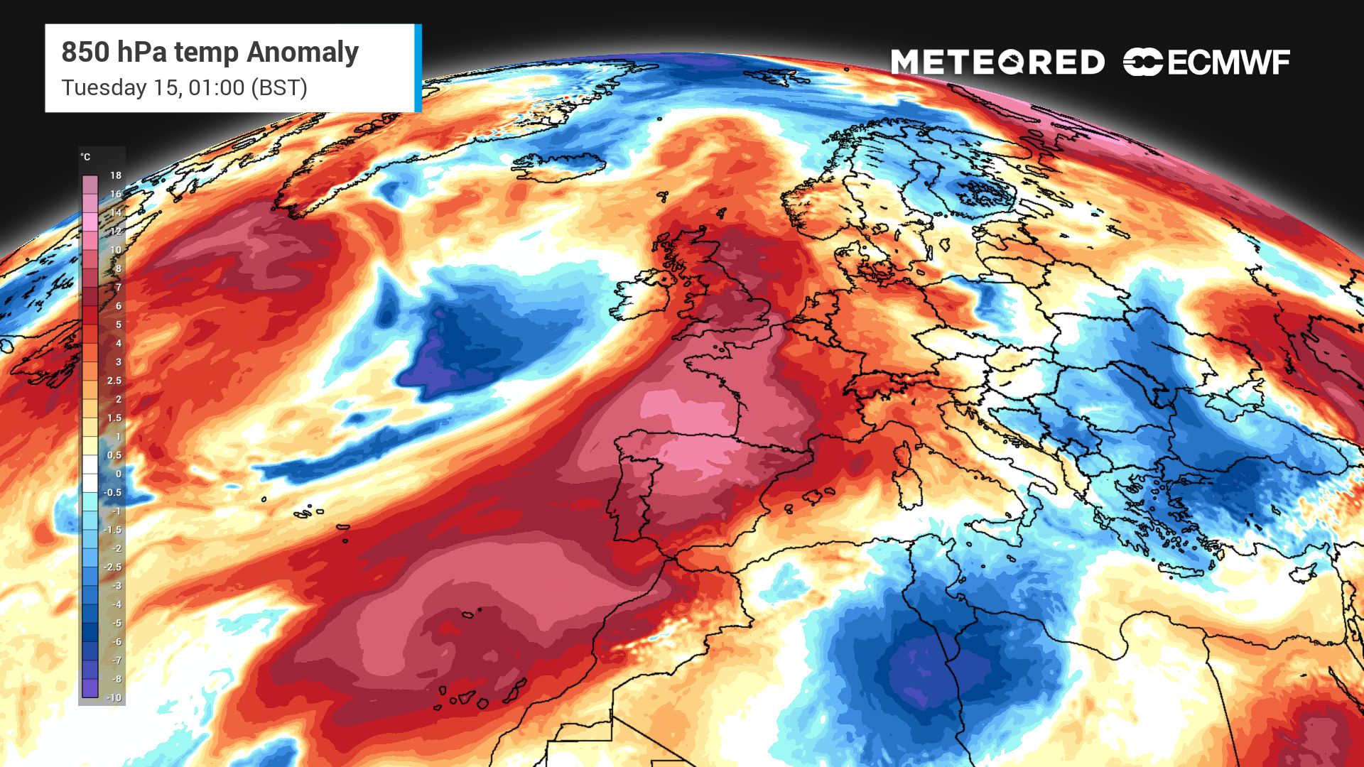 Atlantic low to bring 22.8mm of rain to Glasgow as London hits 24°C before a mid-week thermal collapse