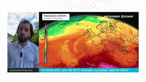 Ce week-end : plus de 30°C attendus, la chaleur déjà de retour