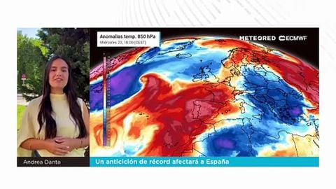 Un anticiclón de récord afectará a España