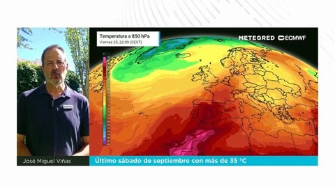 Último sábado de septiembre con más de 35 ºC