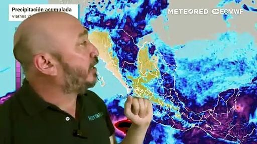 Circulación del huracán Polo, seguirá generando lluvias en algunos sectores de México