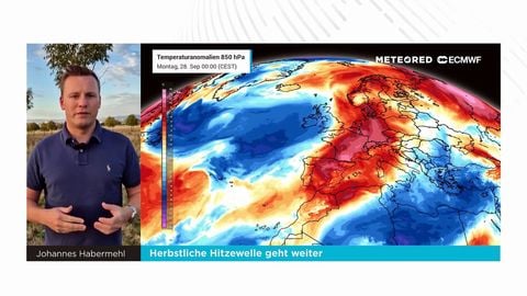 Herbstliche Hitzewelle geht weiter