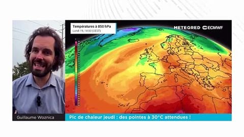 Pic de chaleur jeudi : des pointes à 30°C attendues !