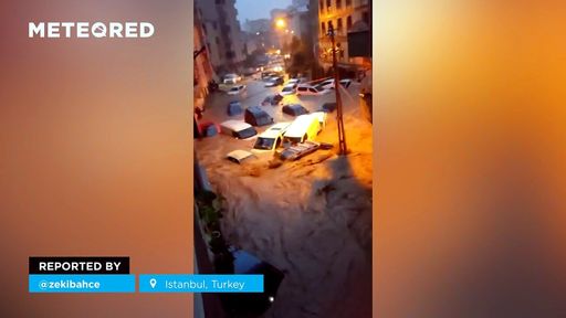 Las lluvias torrenciales han provocado inundaciones y numerosos problemas en Estambul, Turquía