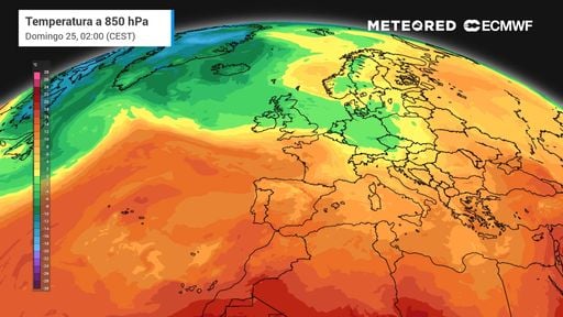 Cambio radical de tiempo en España tras la dana Adam