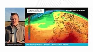 Der Herbst-Absturz kommt - endlich viel Regen?