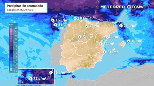 Vuelven las lluvias al norte de España