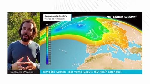 Tempête Austen : des vents jusqu'à 150 km/h attendus !