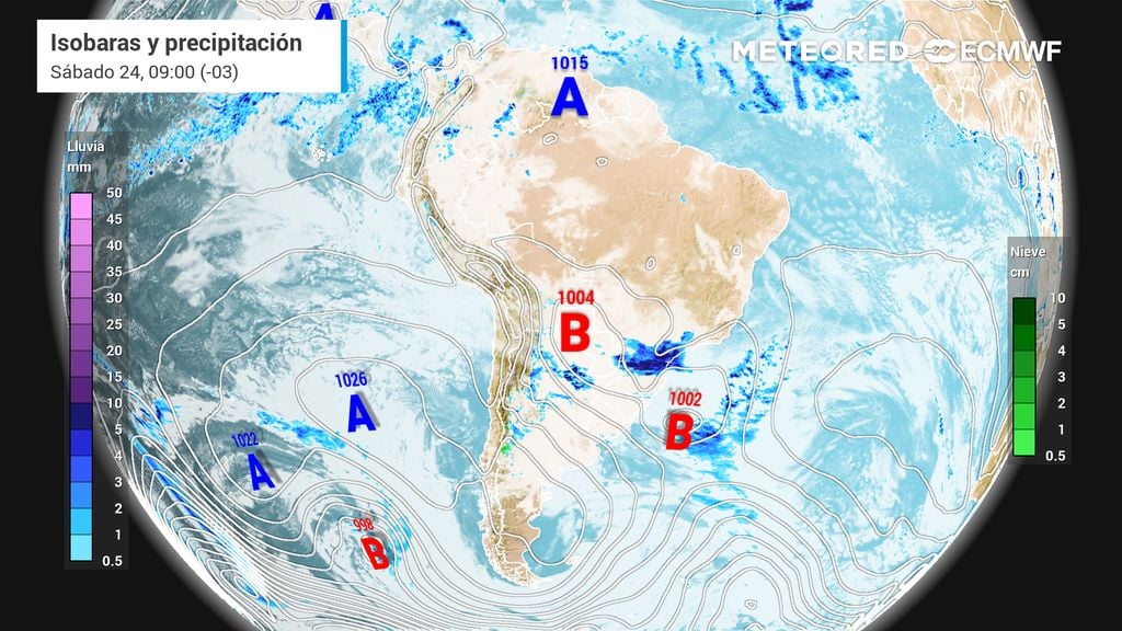 Este viernes 23 la lluvia y las tormentas siguen en Santiago: Laura Batista detalla el tiempo del fin de semana