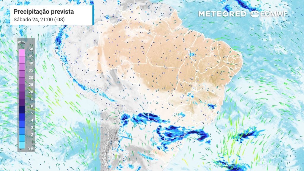 Ciclone e frente fria deixam alerta de chuvas intensas e tempestades no Sudeste