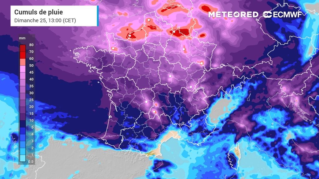 Météo du week-end : des pluies copieuses attendues en France, découvrez les régions concernées