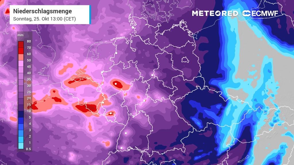 DWD gibt scharfe Orkanwarnung aus: Bis 150 km/h! Sturm und Unwetter-Regen fegen übers Wochenende