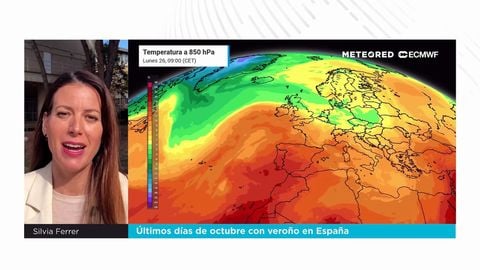 Últimos días de octubre con veroño en España