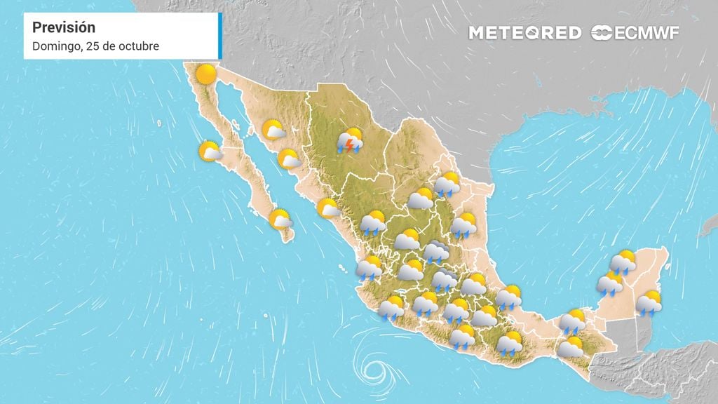 Pronóstico de tu alcaldía en CDMX entre el 24 y el 25 de octubre: cielos nublados y ambientes templados a frescos