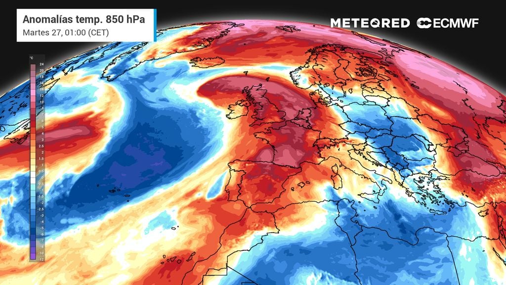 8 ºC más al mediodía: mañana las temperaturas se dispararán en cinco comunidades del oeste peninsular