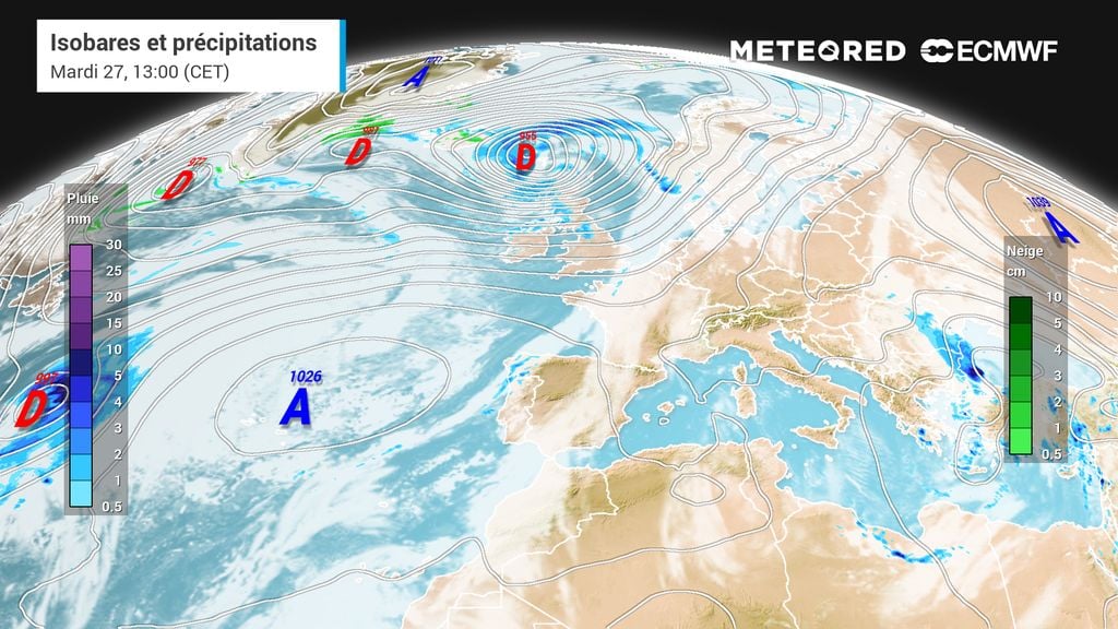 Météo en France : encore deux perturbations avec de la pluie, puis un bouleversement radical s'annonce mercredi 28