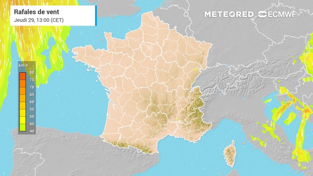 Arrivée d’un front froid ce mardi : Météo-France place quatre départements en vigilance jaune « vagues-submersion »