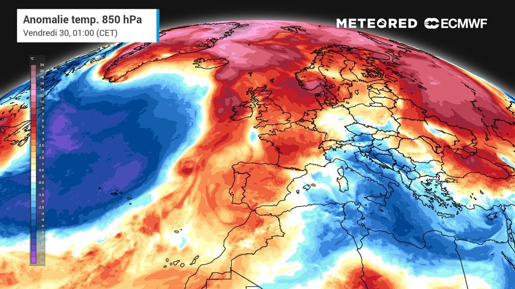 Météo : une chute de 5 à 10 °C des températures en France en l'espace de 24 heures ! Vers une arrivée du froid ?