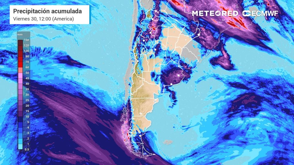Persisten las precipitaciones en el noroeste de Argentina y se esperan tormentas en la provincia de Buenos Aires