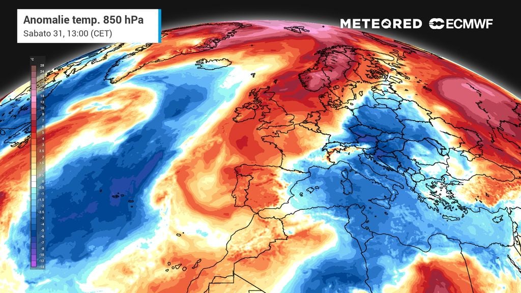 Fino a 10°C di massima: in arrivo il primo assaggio d'inverno con piogge diffuse e neve sugli Appennini