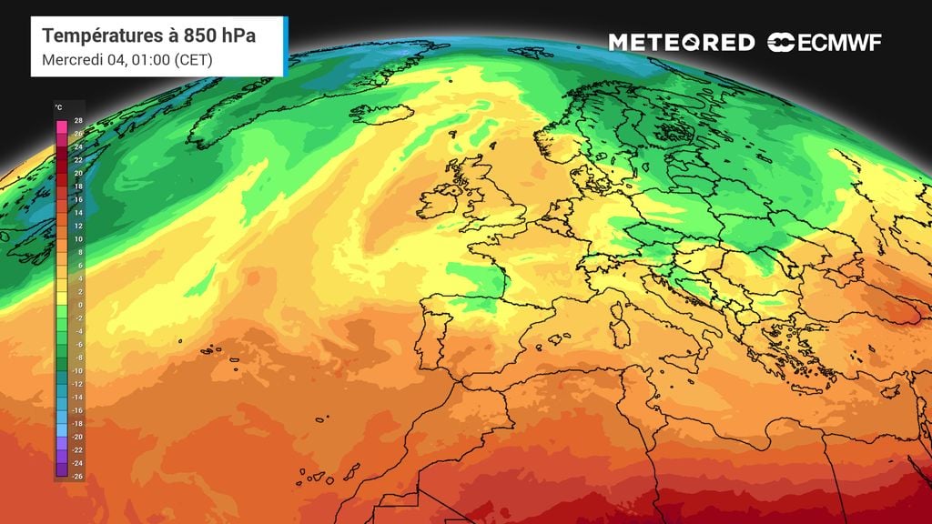 Froid en provenance de Russie : 0 °C à Paris et sa région. L'air le plus froid arrivera le 2 novembre