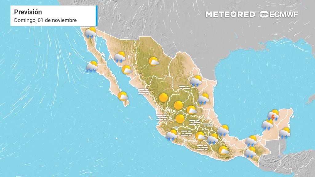Halloween en CDMX: pronóstico de lluvias y temperaturas para la noche del sábado 31 de octubre