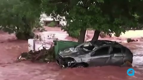 Inundaciones en Grecia
