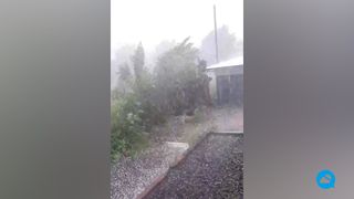 Tormentas muy violentas en los estados del sur de Brasil