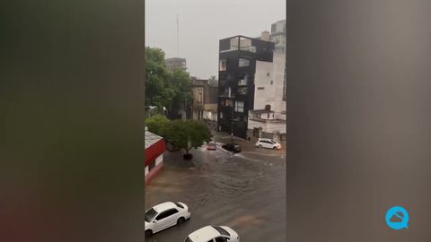 Lluvias torrenciales en Ciudad de Buenos Aires, Argentina