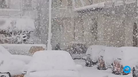 Chutes de neige importantes en Grèce et en Turquie