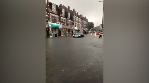 Inundaciones en el área metropolitana de Londres