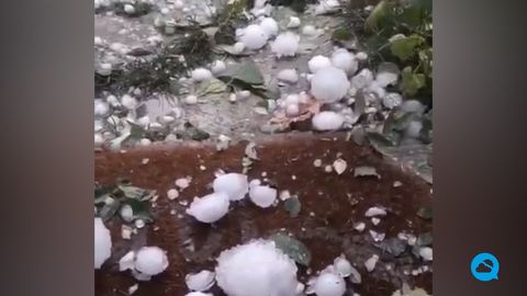 Heftige Hagelunwetter in Norditalien