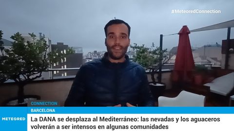 Lluvia y frío en Barcelona, a la espera de la DANA