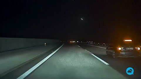 Impresionantes imágenes de un Meteorito en Portugal