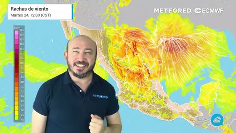 Frente frío dejará fuertes vientos y posibles inundaciones en México