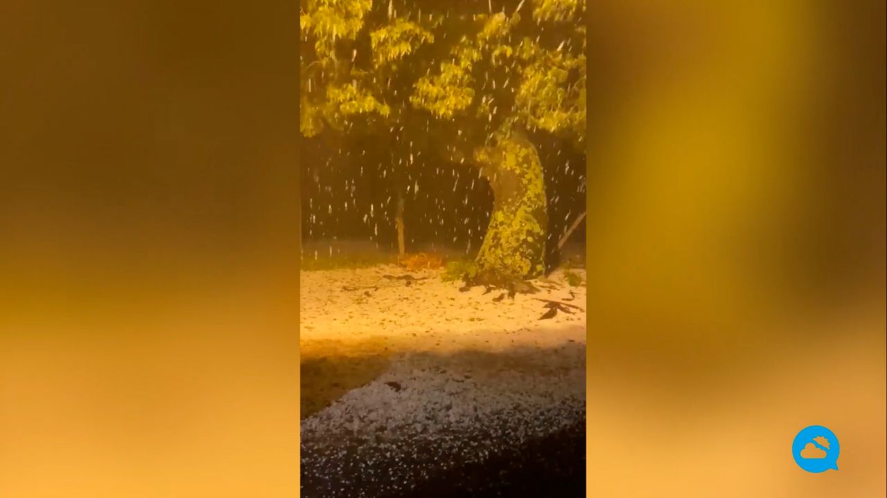 Tormentas, granizo e inundaciones en Uruguay