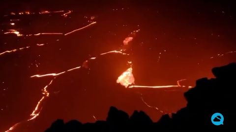 Imagens impactantes do vulcão Erta Ale na Etiópia