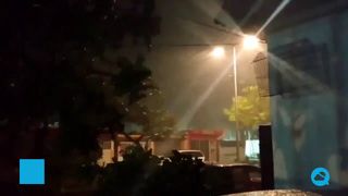El huracán Zeta golpea a la Península de Yucatán, México
