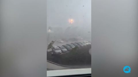 Impressionante tempestade no Canadá